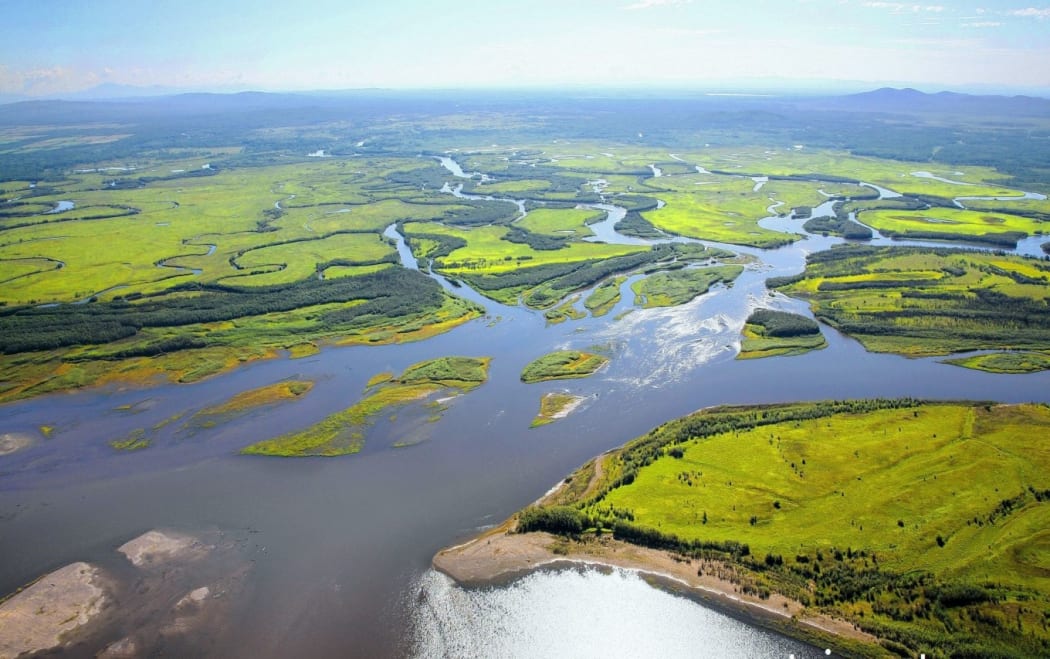 The Amur River, between Russia and China