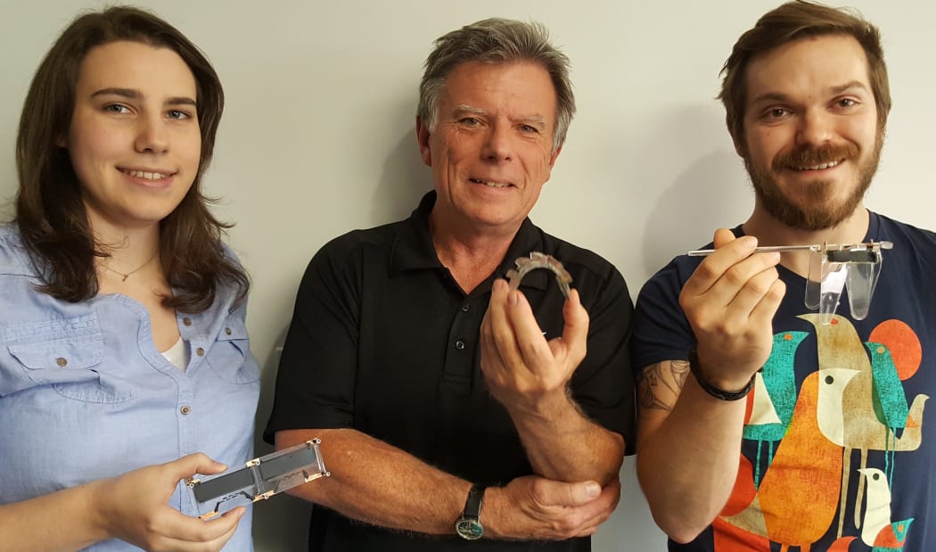 Katie Wilson, Iain Anderson and Markus Henke