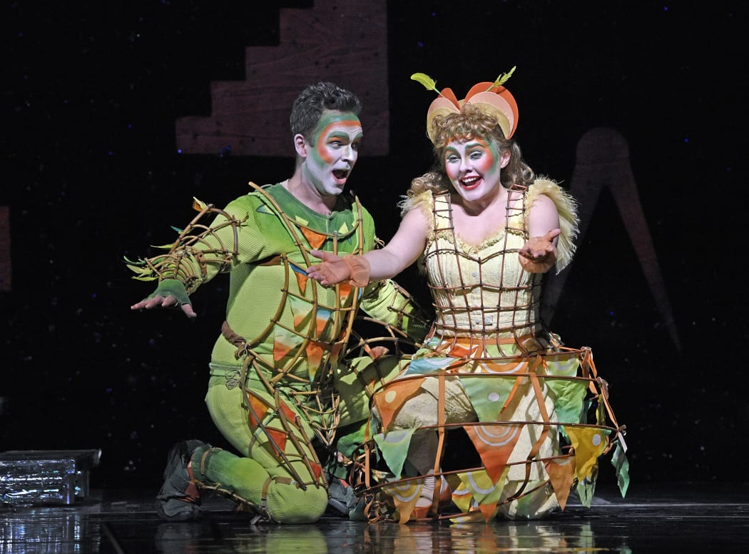 Papageno and Papagena in The Magic Flute