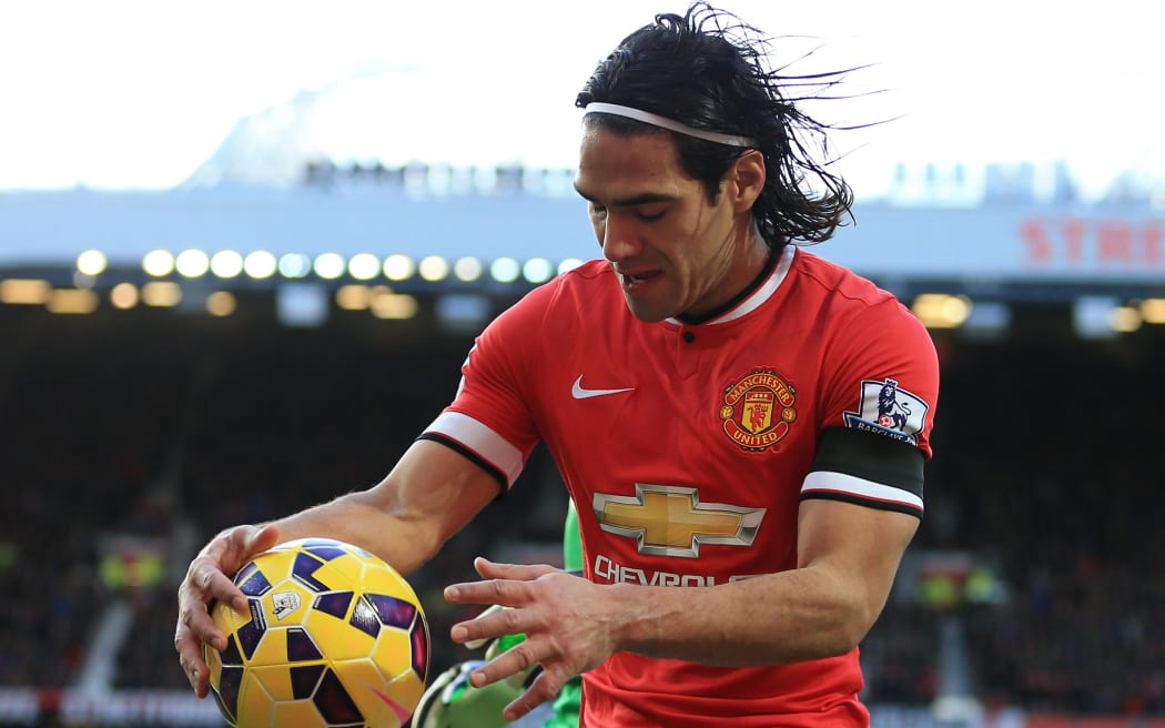 Radamel Falcao failed in his first EPL season at Manchester United.
