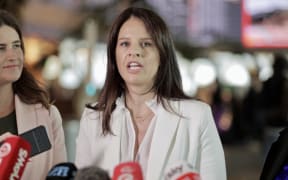 Ministers Nicola Willis, Louise Upston and Erica Stanford announce the government will loosen rules for 'digital nomad' tourist visas.