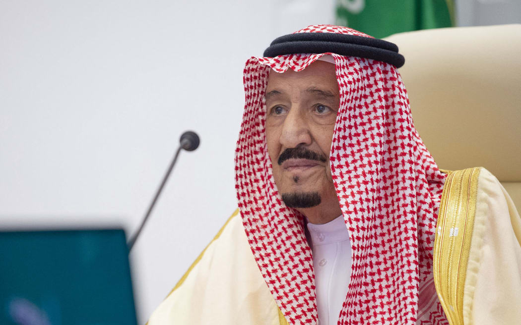 Saudi King Salman bin Abdulaziz Al-Saud.