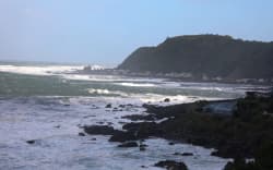 Swells at Breaker Bay, Wellington, on afternoon of 9 June, 2026.