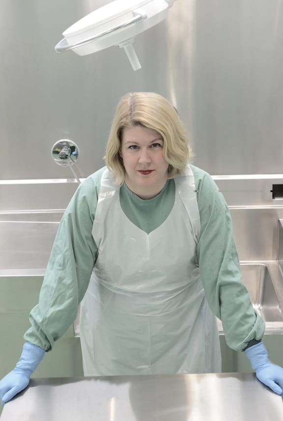 Forensic pathologist Joanna Glengarry
