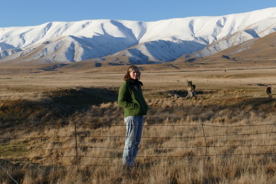Jenny Bornholdt in Central Otago 2018. Image by Grahame Sydney.