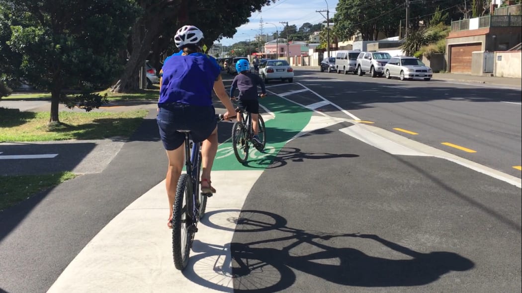 Island Bay cycleway, Wellington.