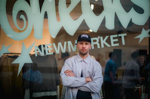 Jordan Gibson from the brand Checkers Downtown.