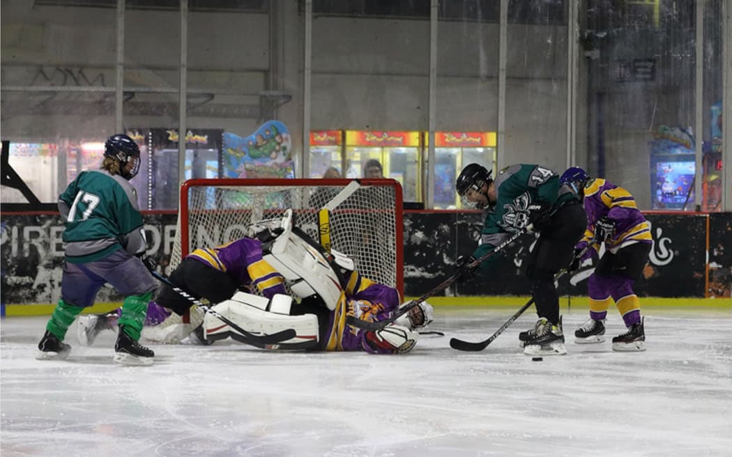 Wellington Ice Hockey players