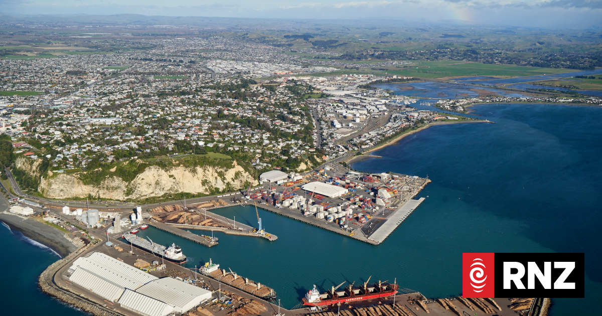 Port of Napier posts solid half-year net profit of $18 million | RNZ News