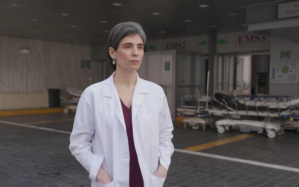 Dr Eveline Hitti said roughly 10 per cent of the bombing victims brought to hospital were children.