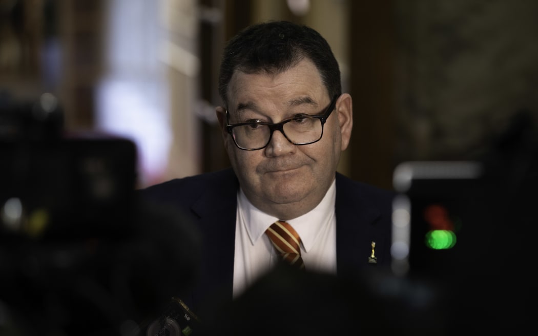 Finance minister Grant Robertson