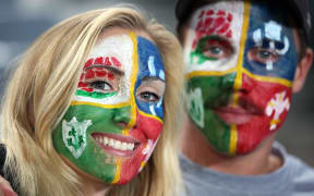 Lions fans in Auckland