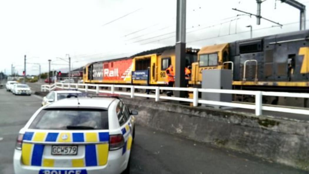 Scene of Paraparaumu rail station death