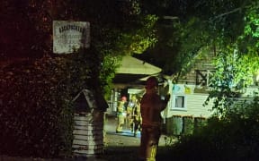 The City Garden Lodge was extensively damaged, fire crews said.