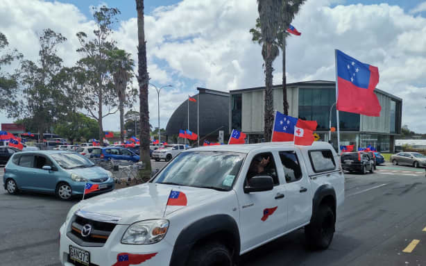 In pictures: Thousands gather to celebrate Toa Samoa ahead of Rugby ...