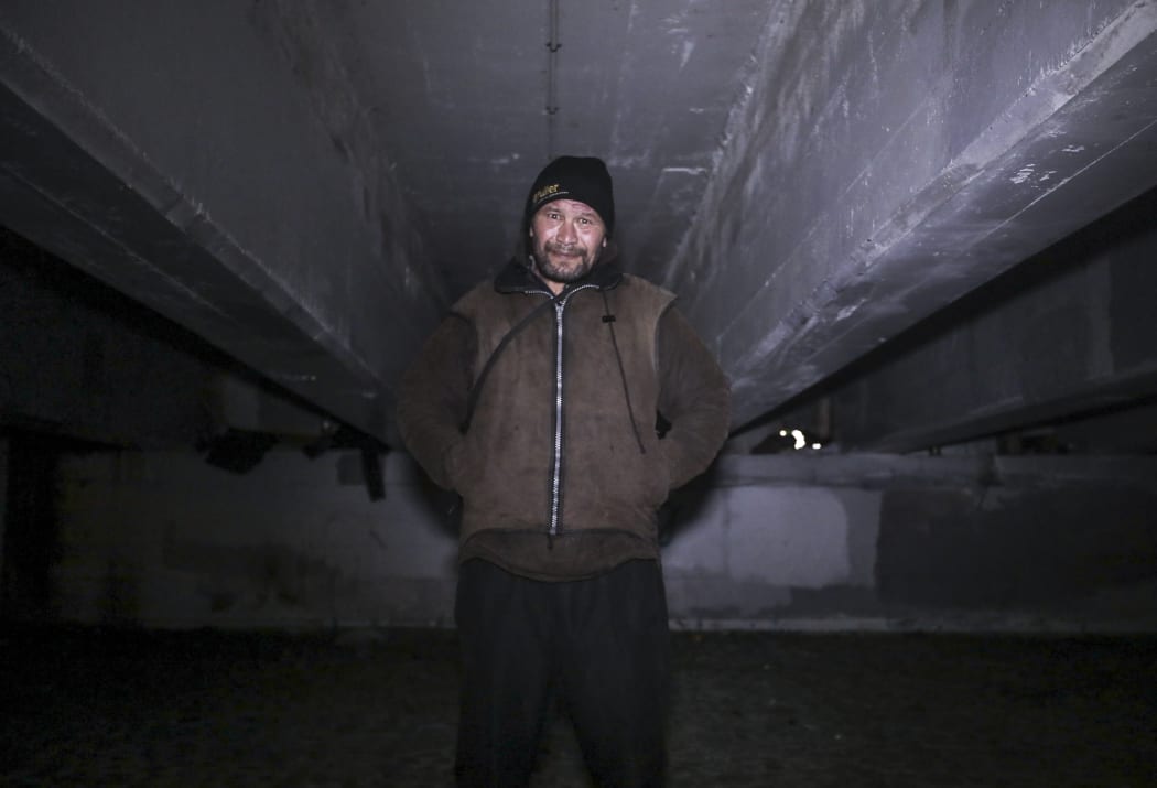 Willy Tiopira is a homeless man living in Gisborne.