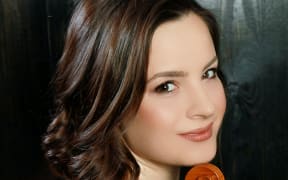 Violinist Amalia Hall