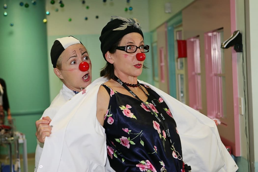 Zack McCracken & Ruth Dudding at Starship Hospital