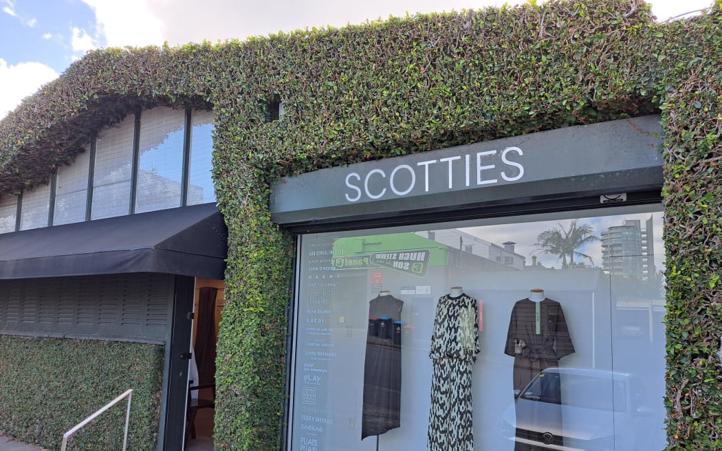 Scotties clothes store in Auckland - Golriz Ghahraman is accused of shoplifting from there.