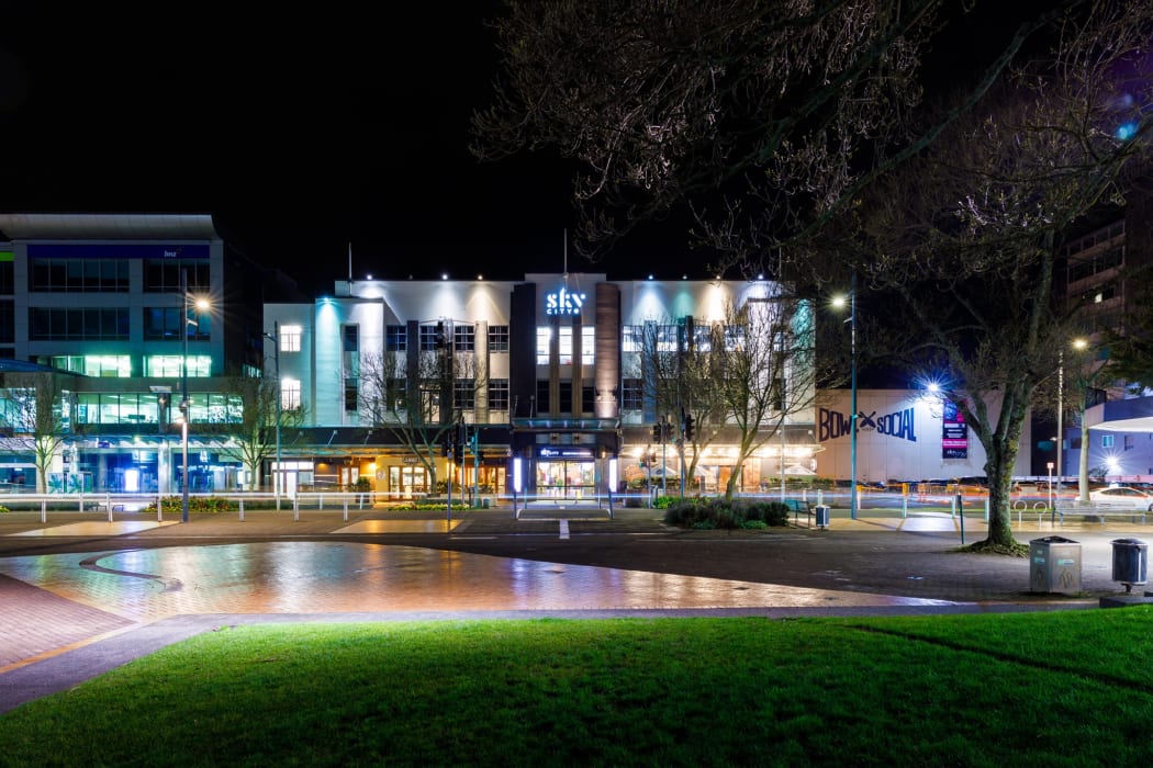 The SkyCity casino in Hamilton.