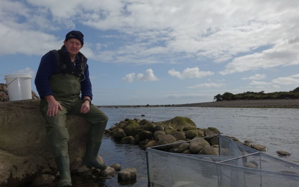 Barry Walker has no problem with Ngaruahine applying for customary rights as long as whitebaiters still have access to the fishery.