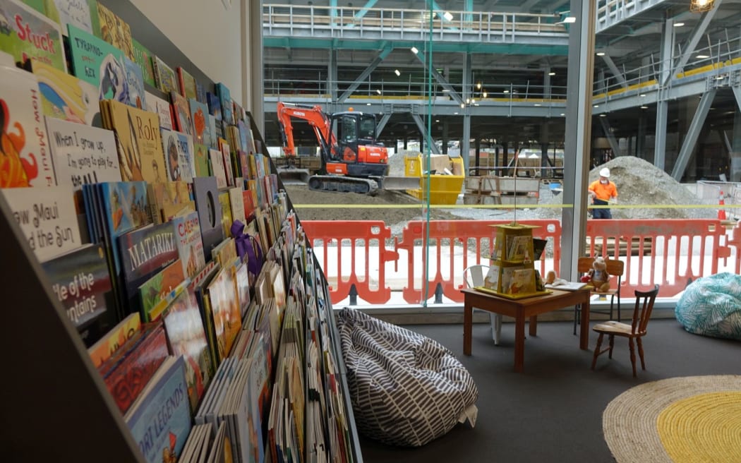 The new children's books section