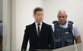 The man, who has interim name suppression until the final determination of the trial, denies five charges of indecent assault against four complainants at the Labour Party youth summer camp near Waihi on the Coromandel Peninsula