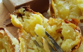 Smashing jacket potatoes