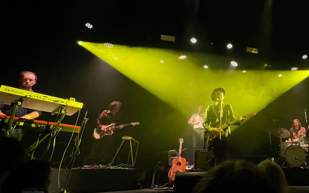 The Veils performing live at the Powerstation