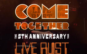 Image of Come Together Live Rust Tour poster