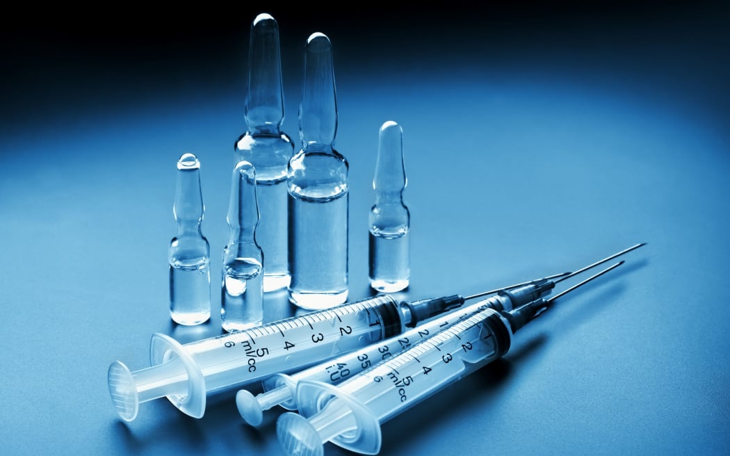 15132996 - ampoules and syringes  toned image  for medical and laboratory themes
