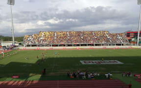 Sir John Guise Stadium during the Digicel Cup grand final between Lae Snax Tigers and Rabaul Agmark Gurias.