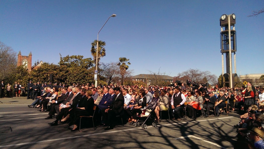 The Ashburton memorial service.
