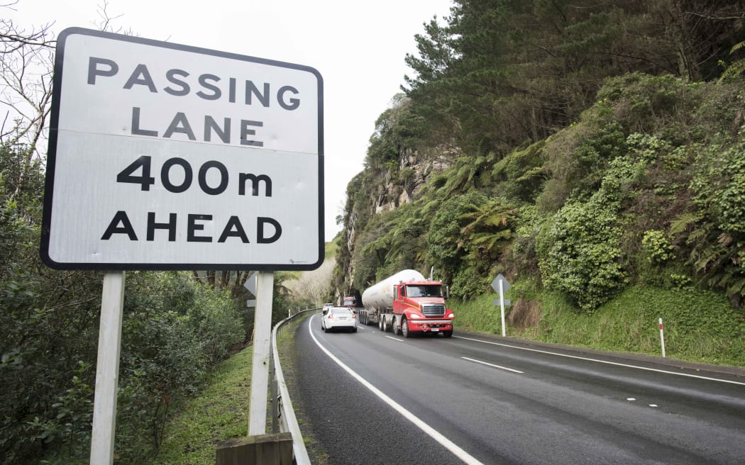 State Highway 3 in Taranaki.