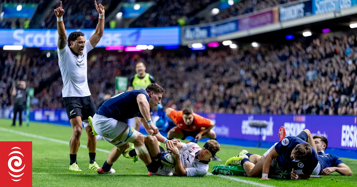 All Blacks scrape past Scotland in Edinburgh