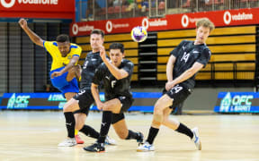 Solomon Islands Clifford Misitana during the OFC Futsal Men's Cup 2025, New Zealand v Solomon Islands, Vodafone Arena, Suva, Fiji, Saturday 20 September 2025.