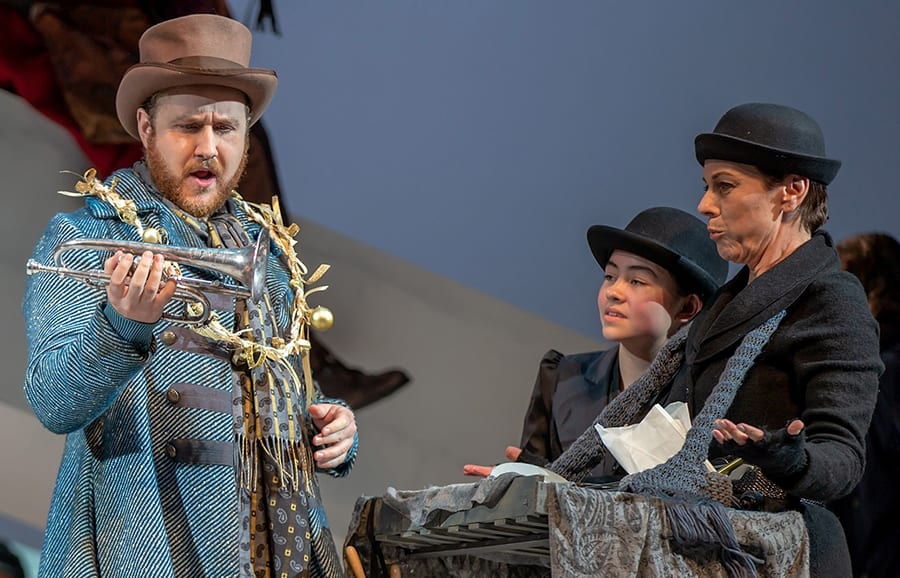 Julien Van Mellaerts performs in NZ Opera's La Boheme