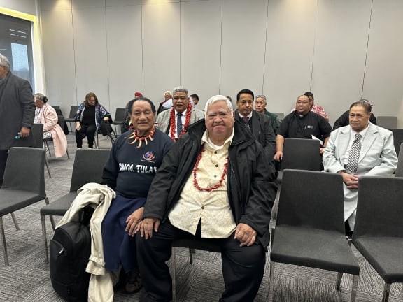 Tuilaepa Sa'ilele Malielegaoi at the Samoa citizenship bill public consultation on Monday. 1 July 2024