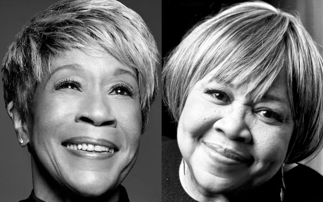 Headshots of singers Bettye LaVette and Mavis Staples