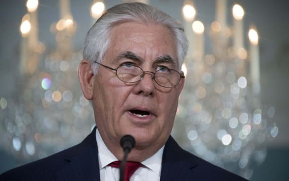 US Secretary of State Rex Tillerson