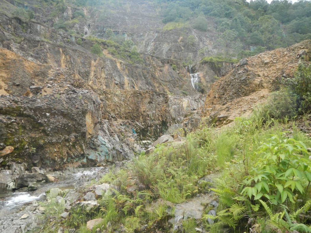 Panguna mine site