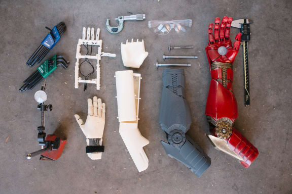 Iron man bionic arm