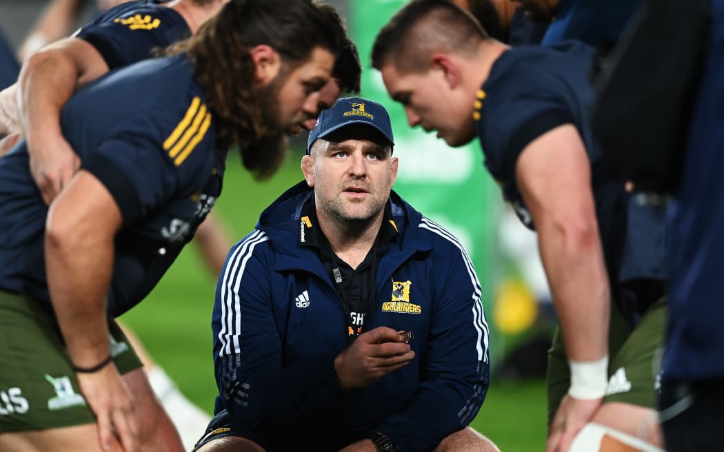 Highlanders coach Clarke Dermody.