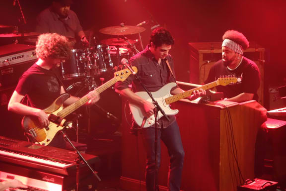 Snarky Puppy playing live at Auckland's Powerstation.