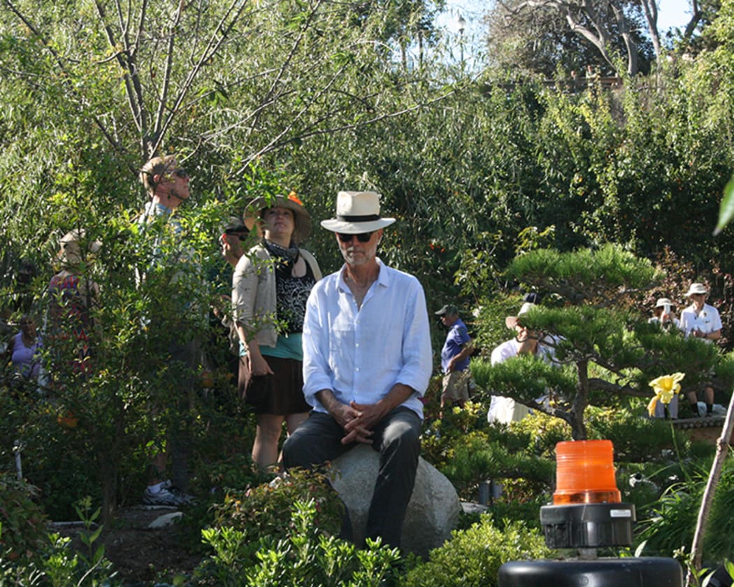 Photo of John Luther Adams at a perfornance of Sila in San Diego