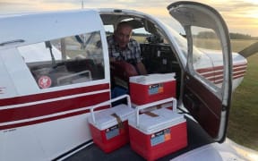 LIC deliveries of bull semen are being flown in to farmers cut off by severe flooding over the weekend in Canterbury.