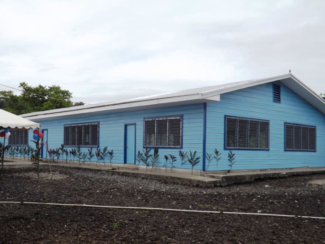 Samoa village disaster shelter