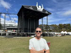 David Elmsly, who came up with the concept of Synthony. He now runs digital marketing for the event.