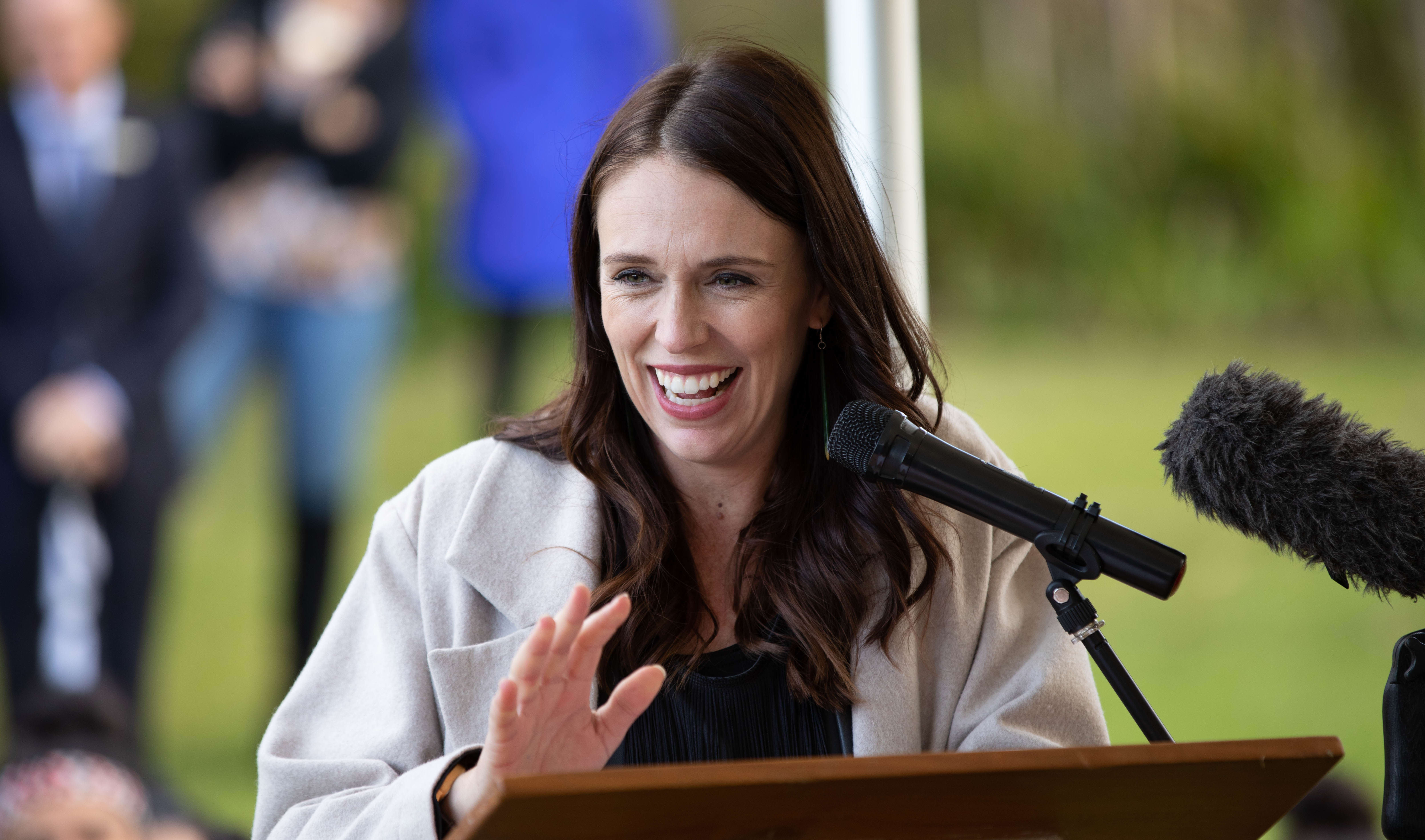 Jacinda Ardern in Northland June 2018