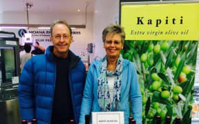 David and Helen Walshaw of Kapiti Olives